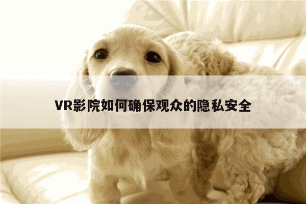 VR影院如何确保观众的隐私安全：k8凯发